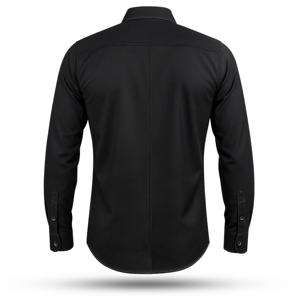 Men’s Tactical Work Shirt — Long Sleeve (Black)