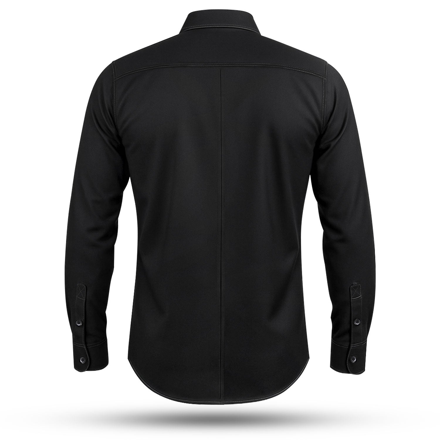 Men’s Tactical Work Shirt — Long Sleeve (Black)
