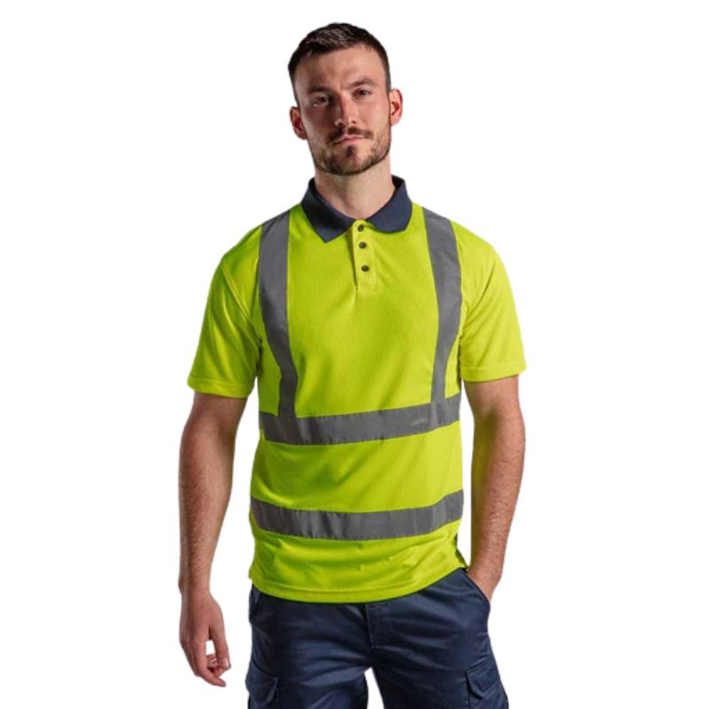 Hi-Vis Short Sleeve Polo